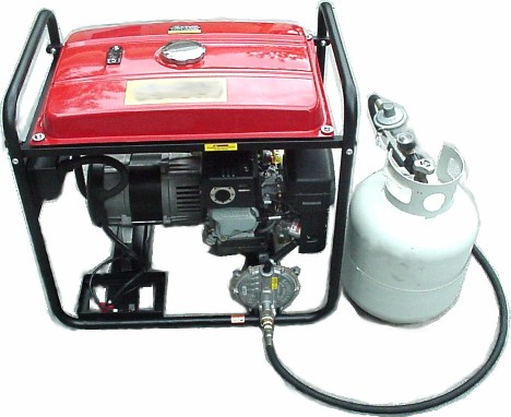 propane gas generator